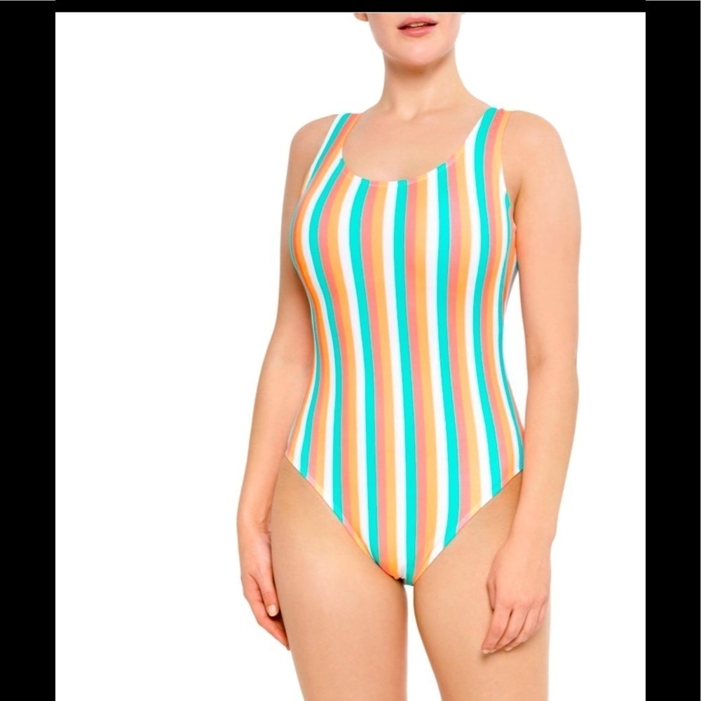 Women’s Striped Suimsuit